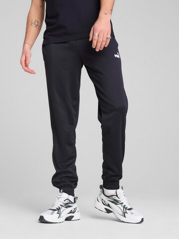 PUMA Tapered Sporthose in Blau: Vorderseite