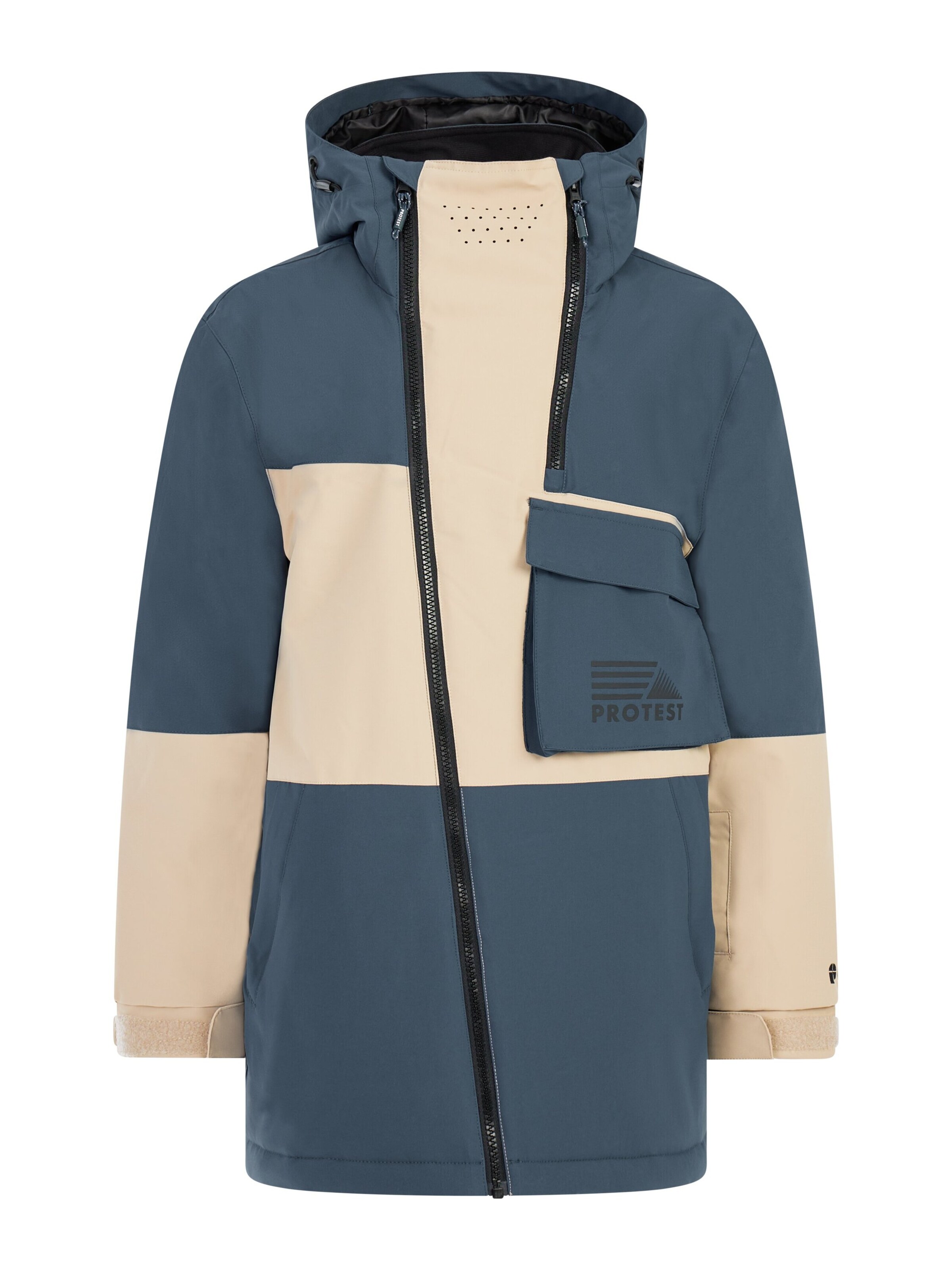 PROTEST Sports jacket 'PRTTrax JR' in Blue: front