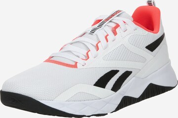 Scarpa sportiva 'NFX TRAINER' di Reebok in bianco: frontale