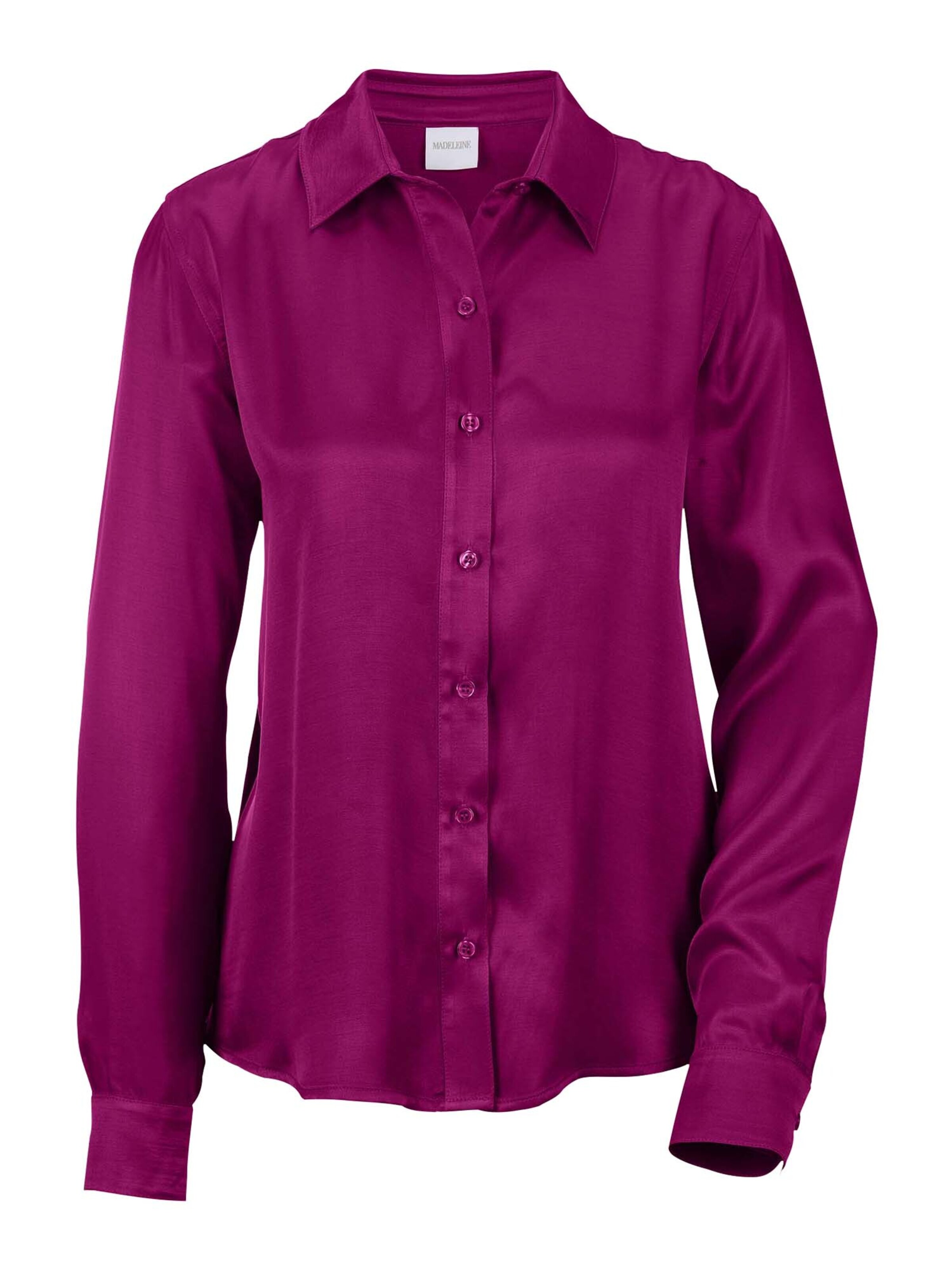 MADELEINE Bluse in Pink: Vorderseite