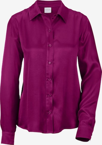 Chemisier MADELEINE en rose : devant