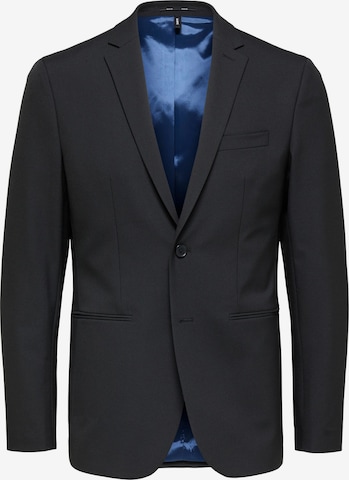 SELECTED HOMME Slim fit Business Blazer 'Josh' in Black: front