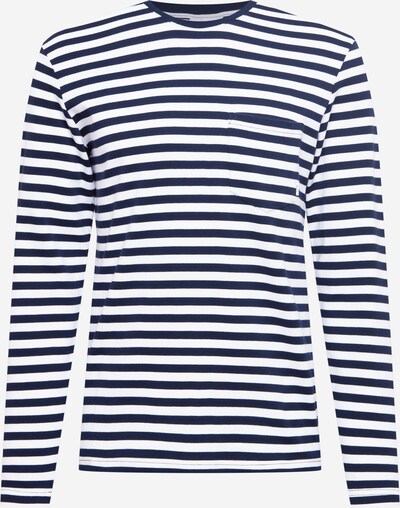 MAKIA Shirt 'Verkstad' in Navy / White, Item view