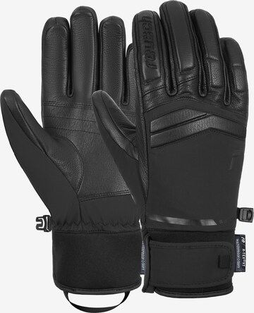 REUSCH Athletic Gloves 'Dylan' in Black: front