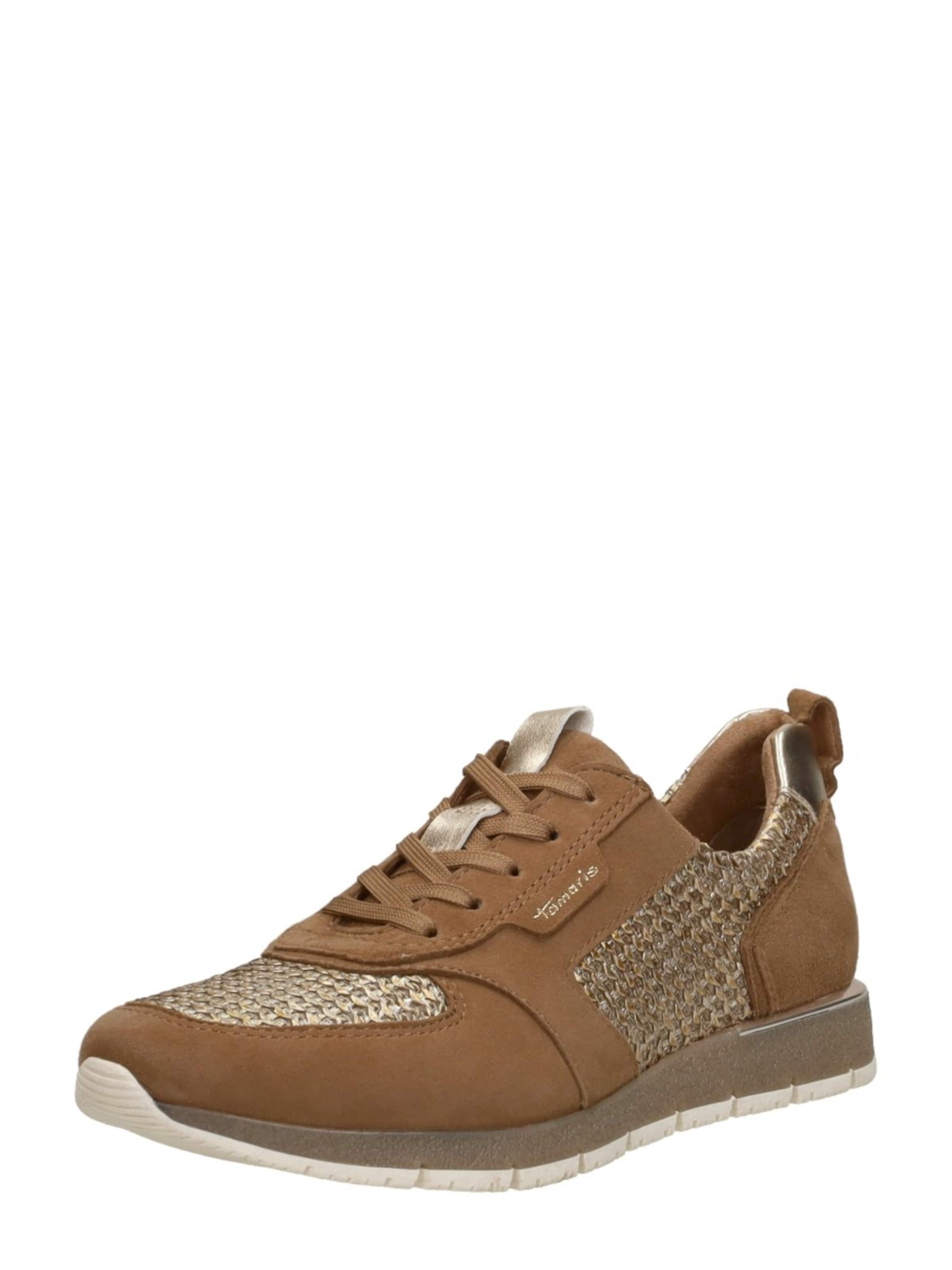 Tamaris Sneakers laag 'Sneakers Laag' in Bruin