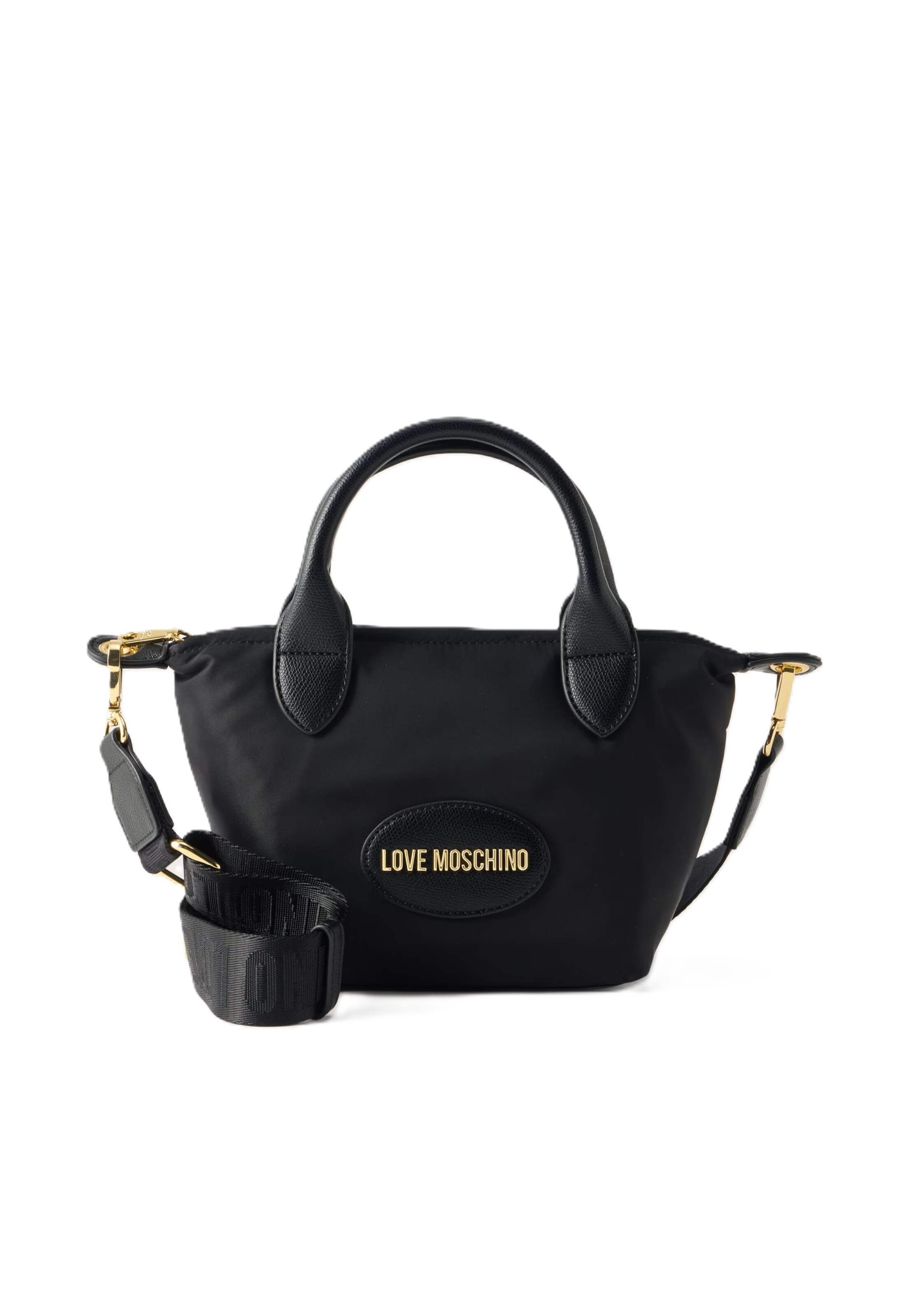 Love Moschino - Bolso de mano en negro: frente