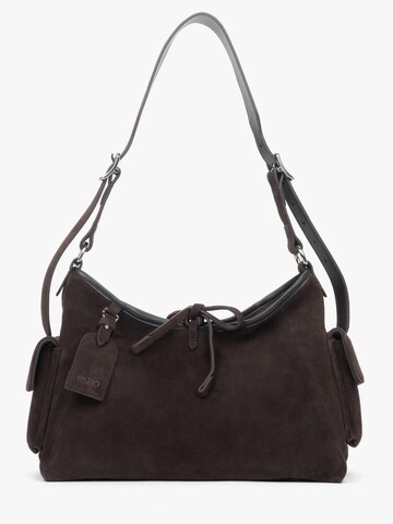 Estro Schoudertas '9280' in Bruin: voorkant