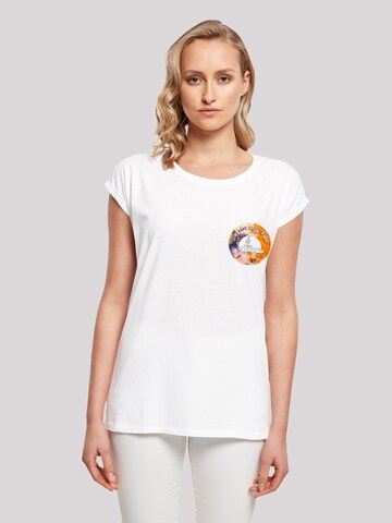 T-shirt F4NT4STIC en blanc : devant