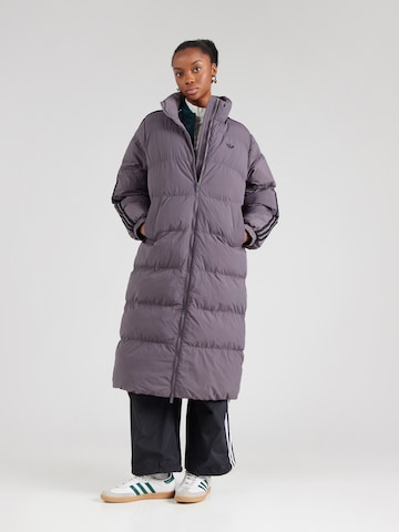Manteau d’hiver 'Adicolor' ADIDAS ORIGINALS en violet : devant
