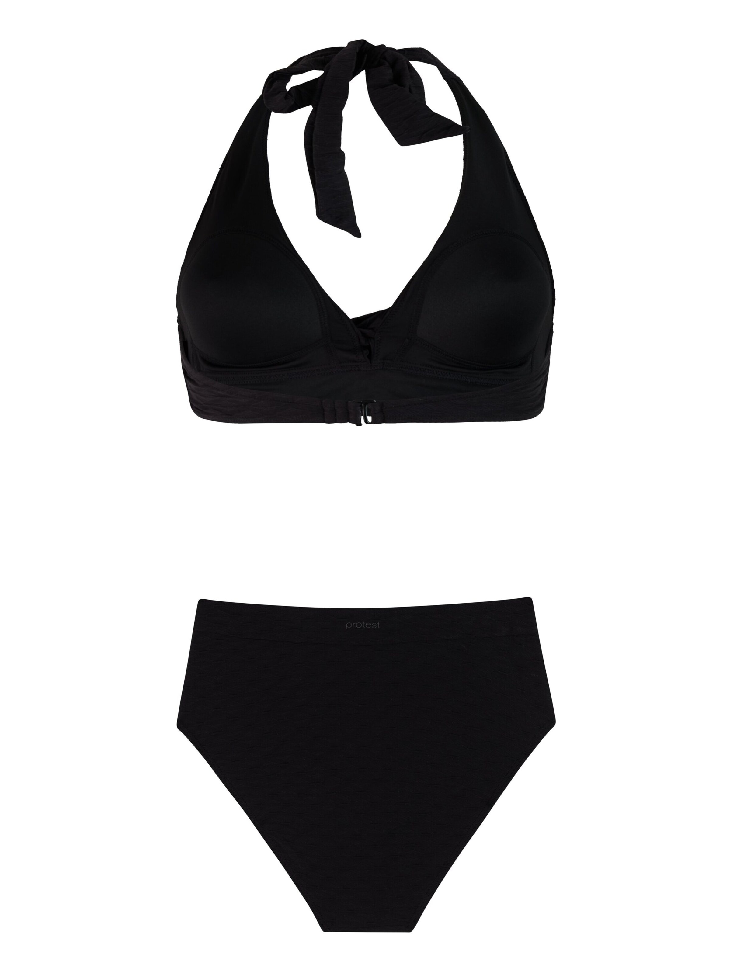 PROTEST Triangel Bikini 'PRTFrea' in Zwart