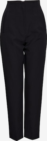 Coupe slim Pantalon 'Yva' FRESHLIONS en noir : devant