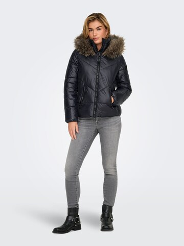 ONLY Winterjas 'ONLFever' in Zwart