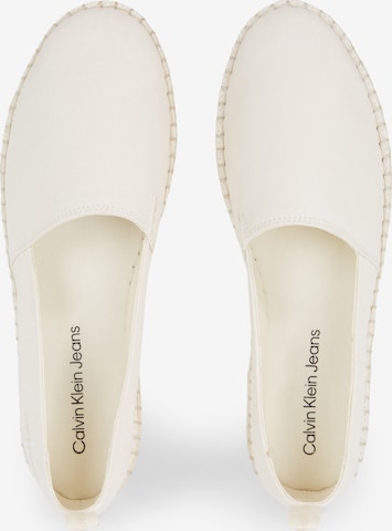 Calvin Klein Jeans Espadrilky – bílá