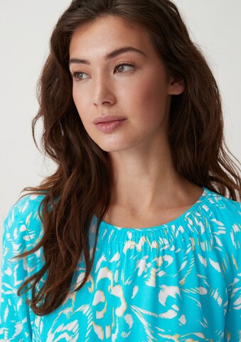 comma casual identity Bluse in Blau