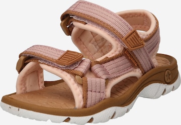 BISGAARD Sandals & Slippers 'Nico' in Pink: front