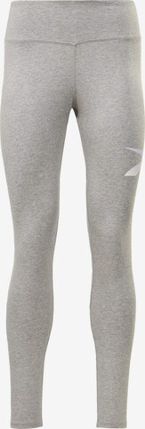 Reebok Skinny Sportsbukser i grå: forside