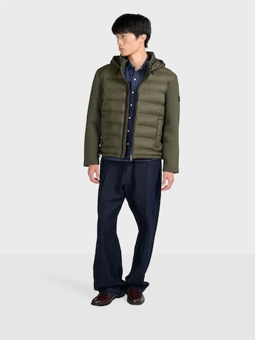 Canadian Classics Winter jacket ' GUNN ' in Green: front