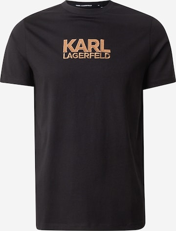 Karl LagerfeldMajica - crna boja: prednji dio