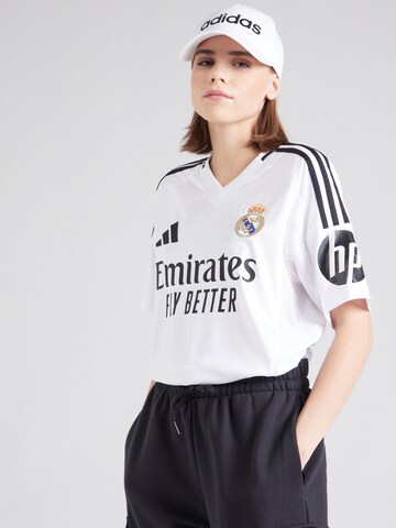 ADIDAS PERFORMANCE - Camisola de futebol 'Real Madrid 24/25' em branco: frente