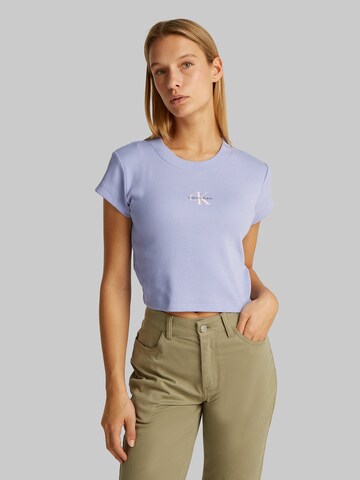 Calvin Klein Jeans Shirt in Purple: front