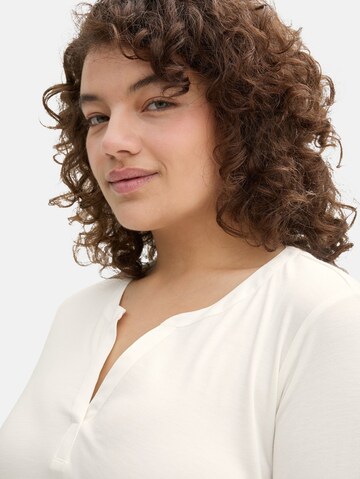 Tom Tailor Women + Shirt in White