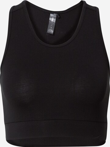ONLY PLAY Sports Top 'LIA' in Black: front