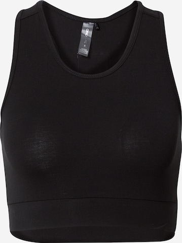 ONLY PLAY - Top desportivo 'LIA' em preto: frente