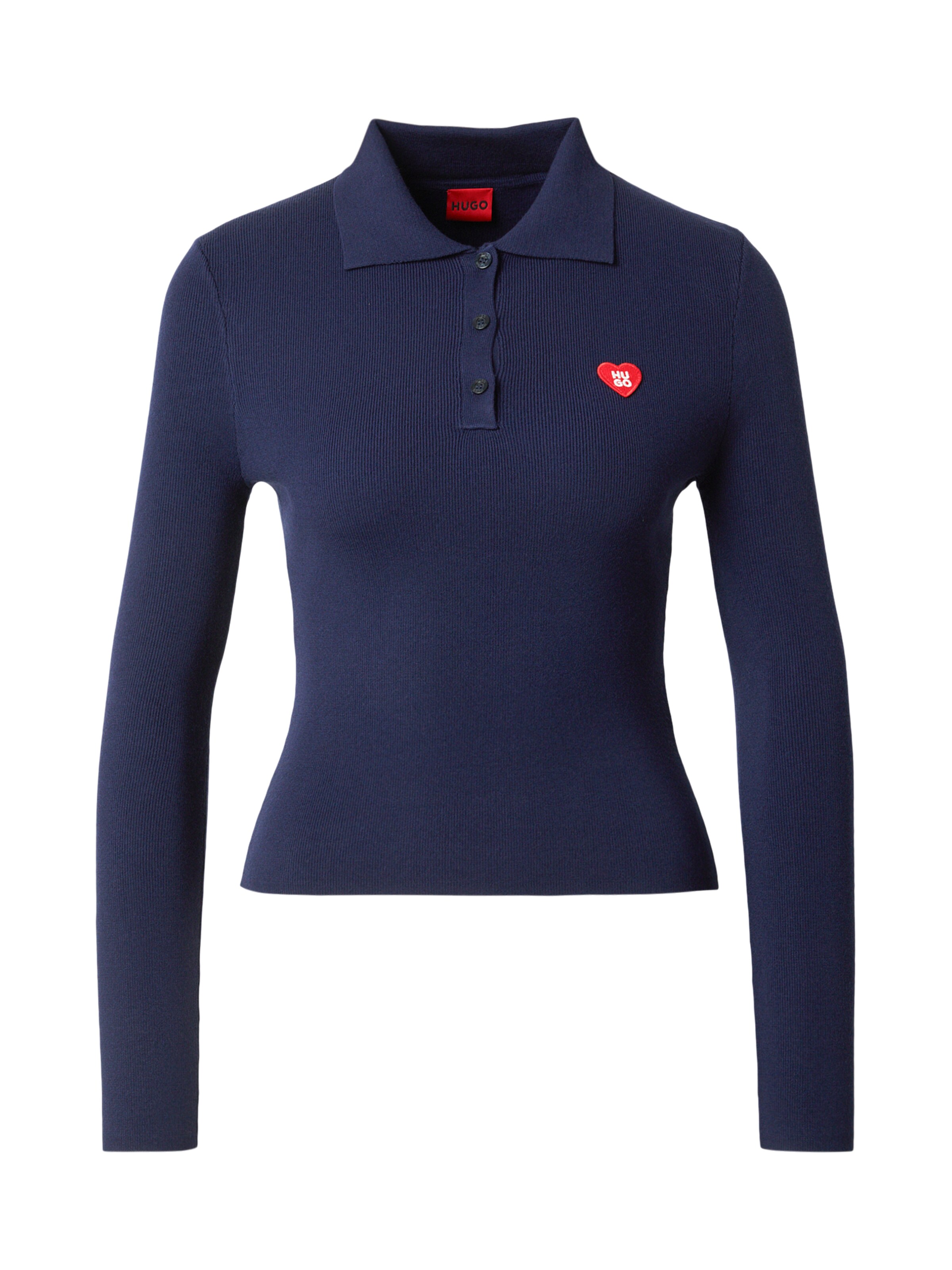 HUGO - Jersey 'Sareplinny' en azul: frente