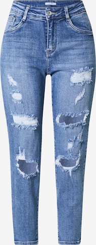 Hailys Regular Jeans 'Debby' in Blauw: voorkant