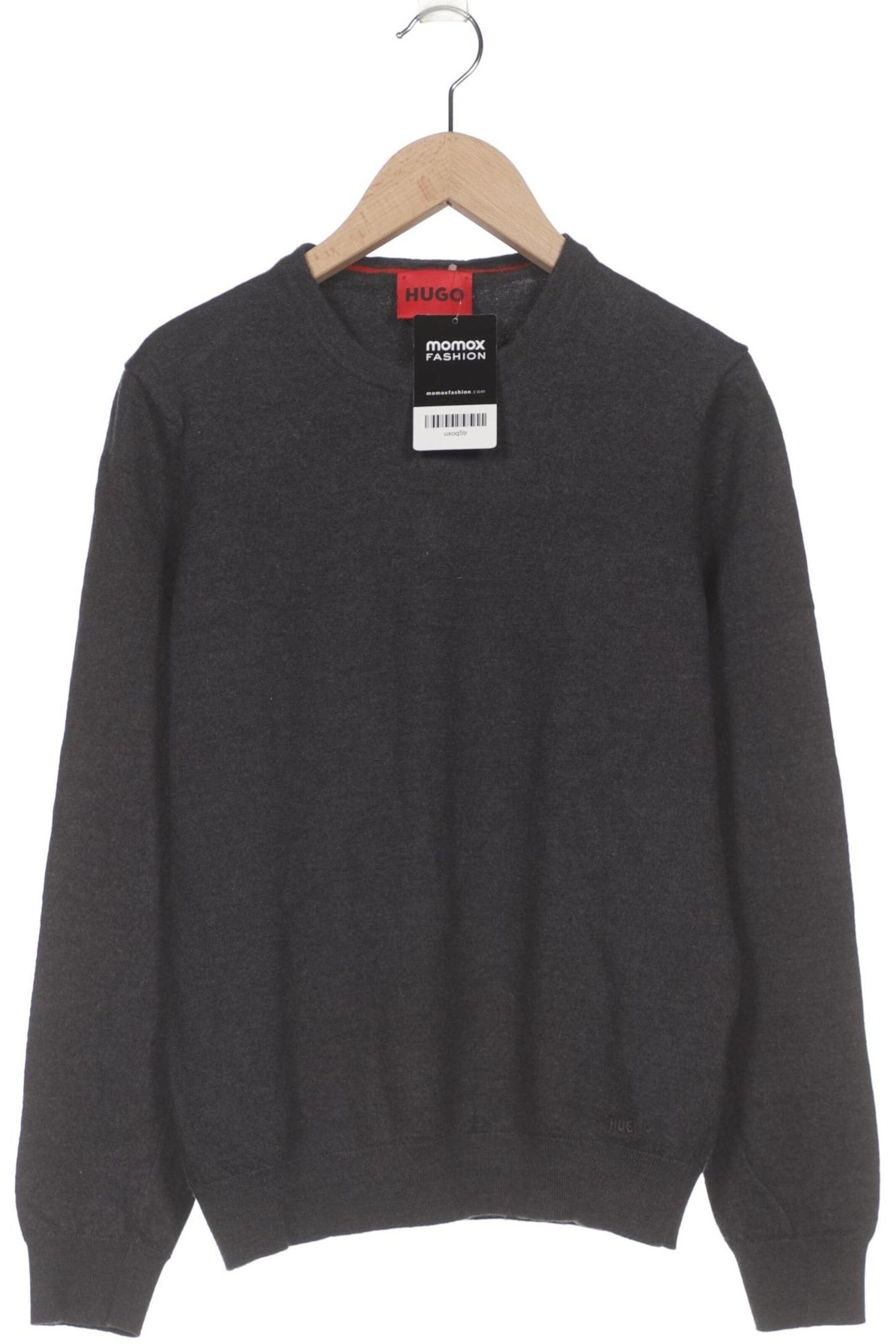 HUGO Sweater & Cardigan in M in Grey: front