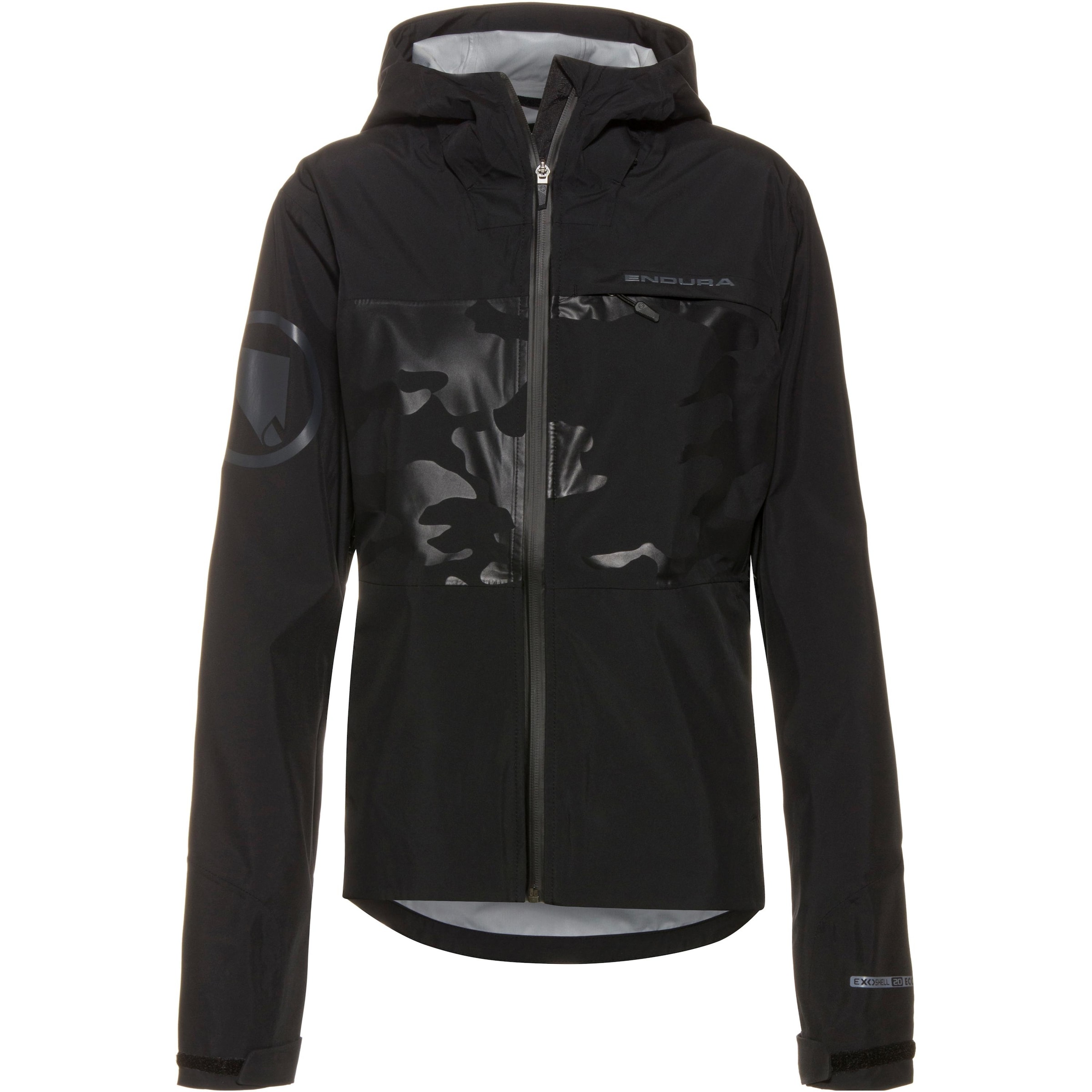 ENDURA Sportjacke 'SingleTrack  II' in Schwarz: Vorderseite