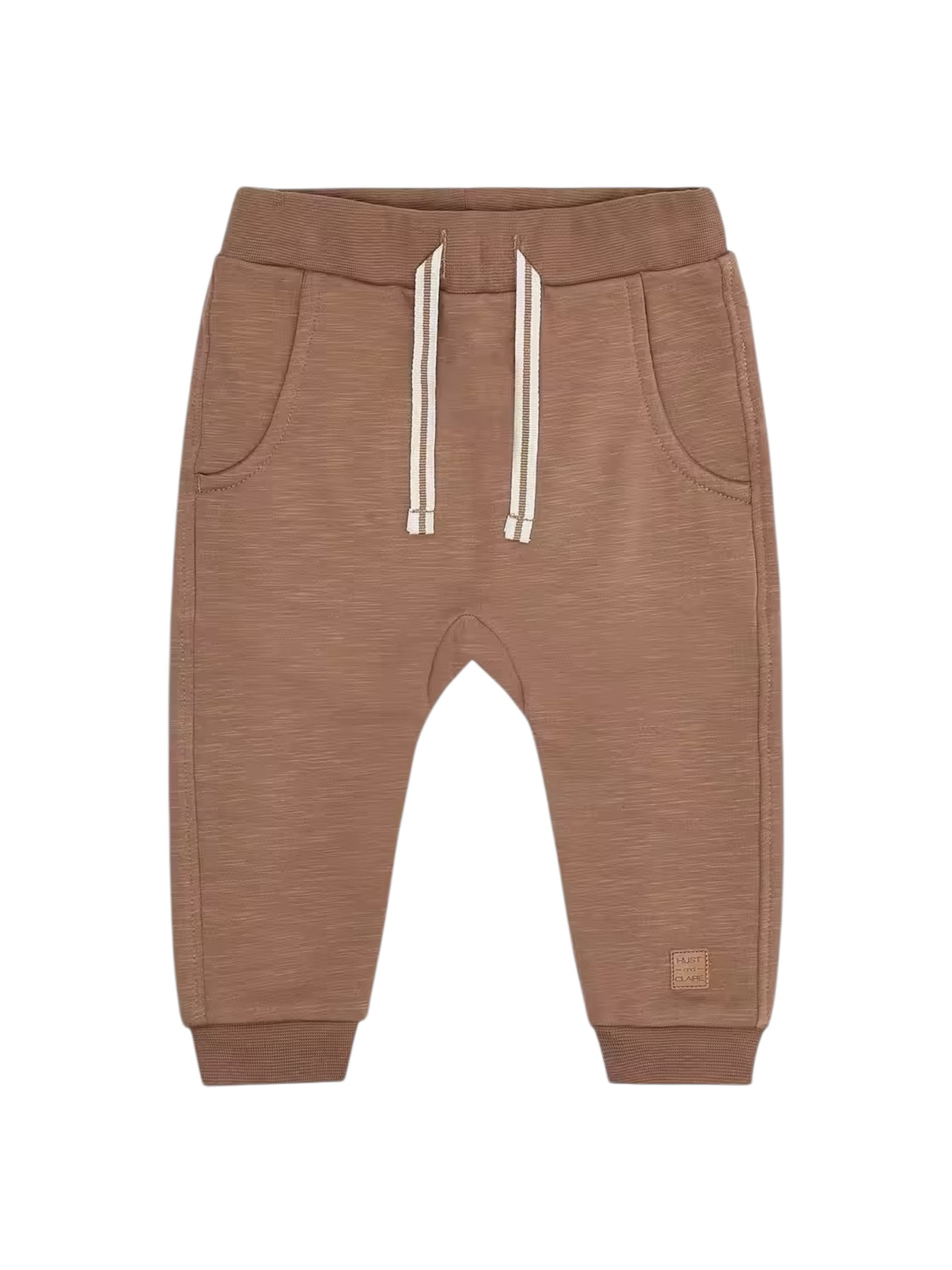 Hust & Claire Regular Pants 'HCGeorgey' in Brown: front
