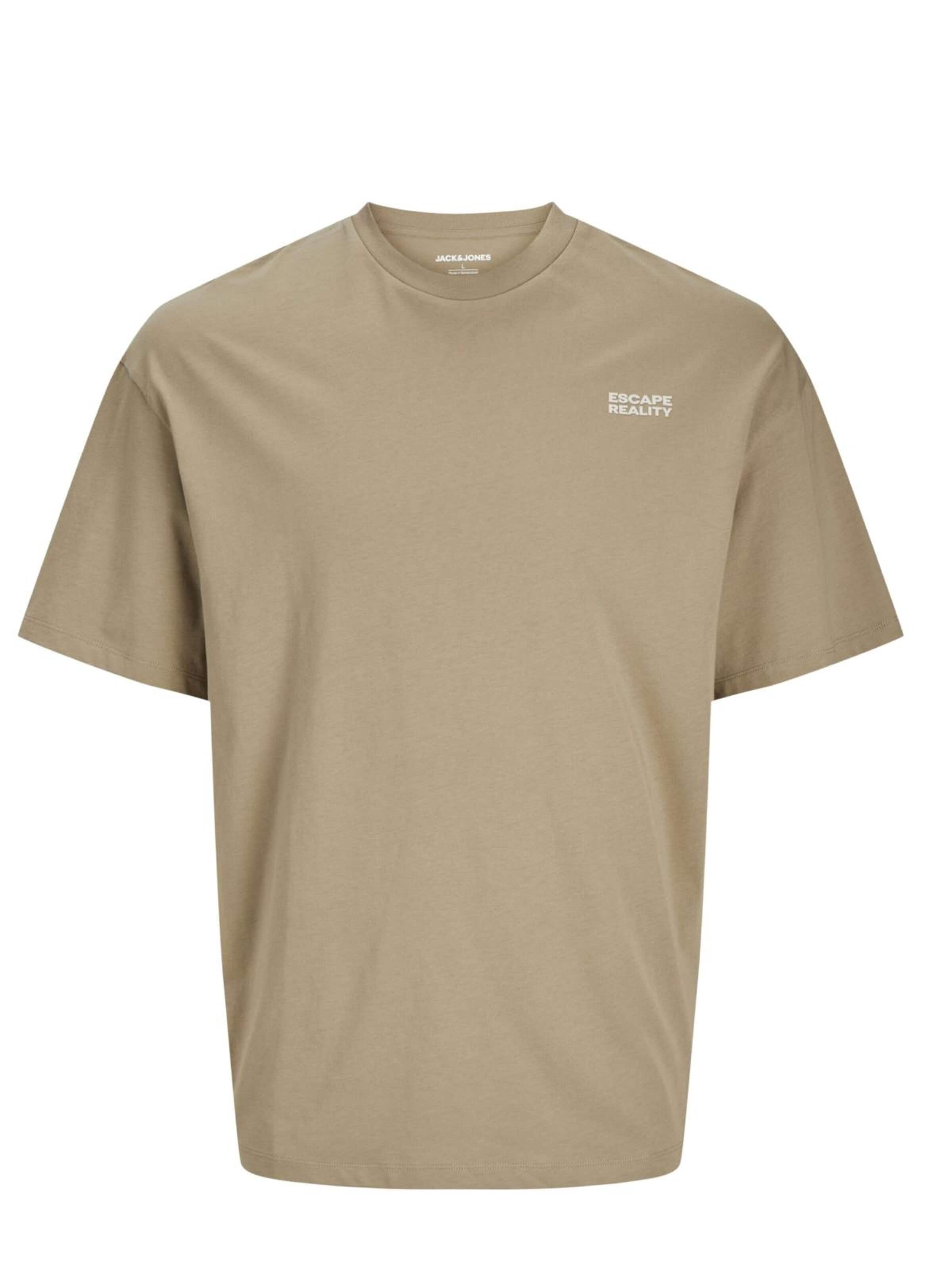 JACK & JONES Shirt 'JJEAMES' in Bruin: voorkant