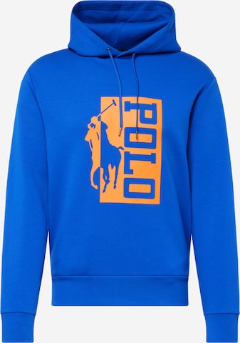 Sweat-shirt Polo Ralph Lauren en bleu : devant