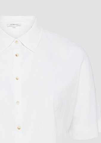 Chemisier s.Oliver CURVE en blanc