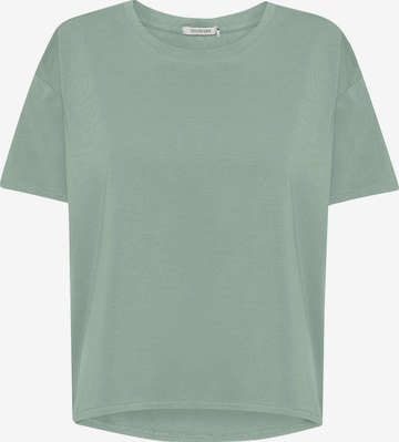 GREENBOMB Oversized shirt 'Feel' in Green: front