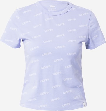 LEVI'S ® Majica 'Graphic Rickie Tee' | modra barva: sprednja stran