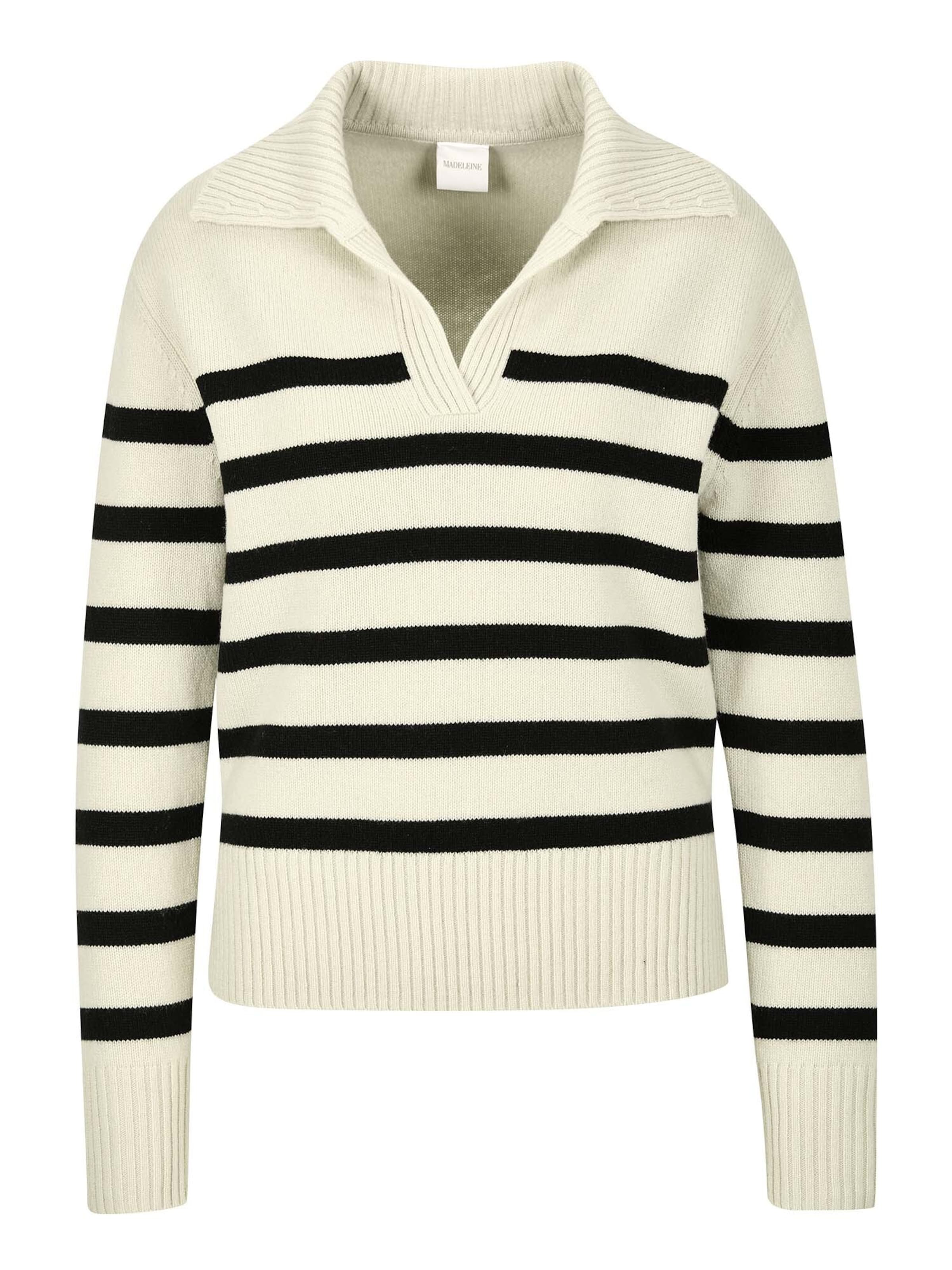 MADELEINE Sweater in White: front