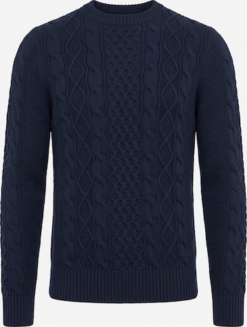 Pull-over Felix Hardy en bleu : devant