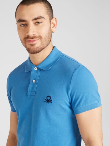 UNITED COLORS OF BENETTON Shirt in Blauw