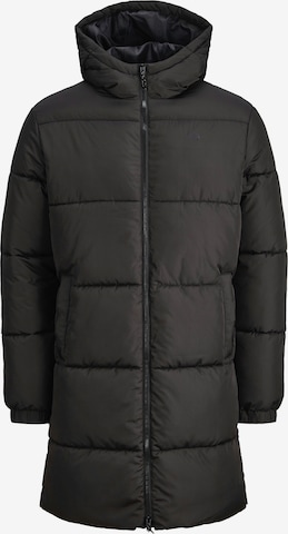 JJ RebelZimski kaput - crna boja: prednji dio