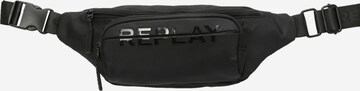 REPLAY Fanny Pack in Black