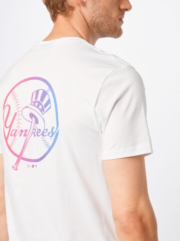 Maglietta 'New York Yankees' di NEW ERA in bianco