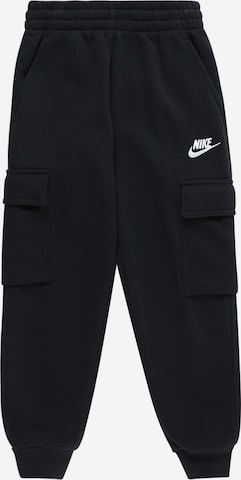 Nike Sportswear - Tapered Calças em preto: frente