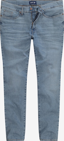 Jean John F. Gee en bleu : devant