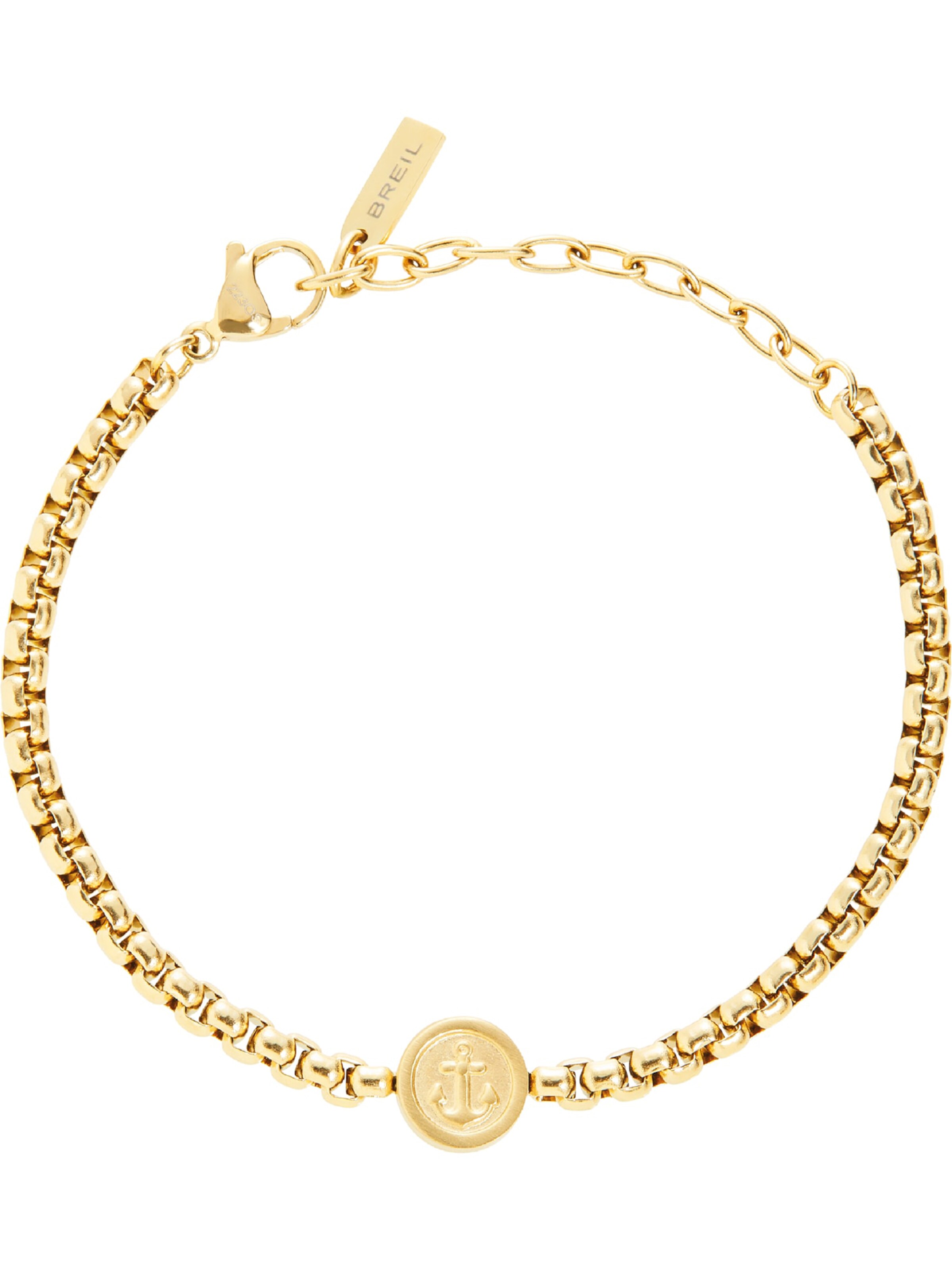 Braccialetto di Breil in oro: frontale