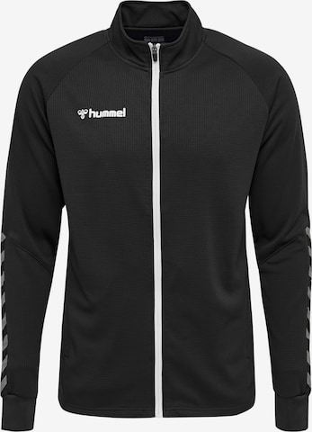 Hummel Sportjacke in Schwarz: predná strana