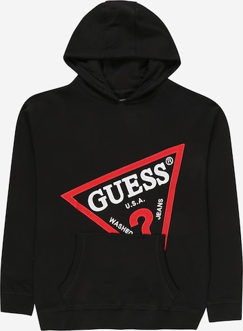 GUESS Sweatshirt in Black: front