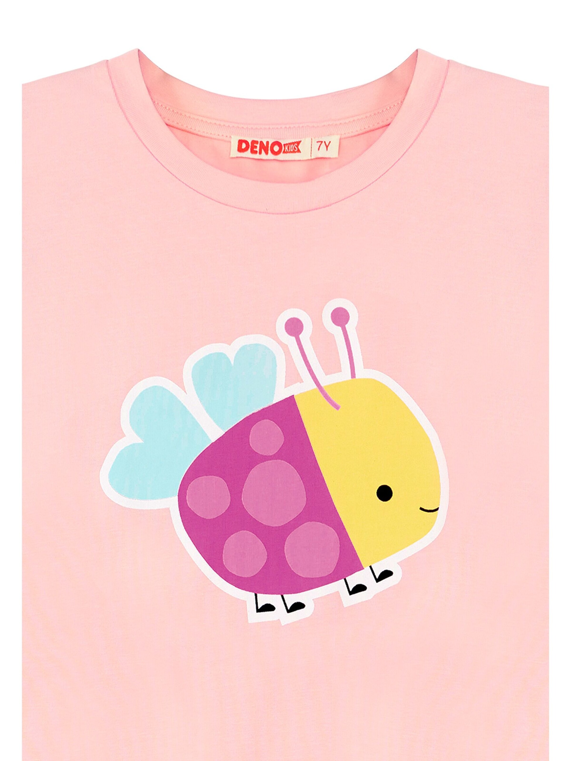 Denokids Set 'Cute Lady Bug' in Pink