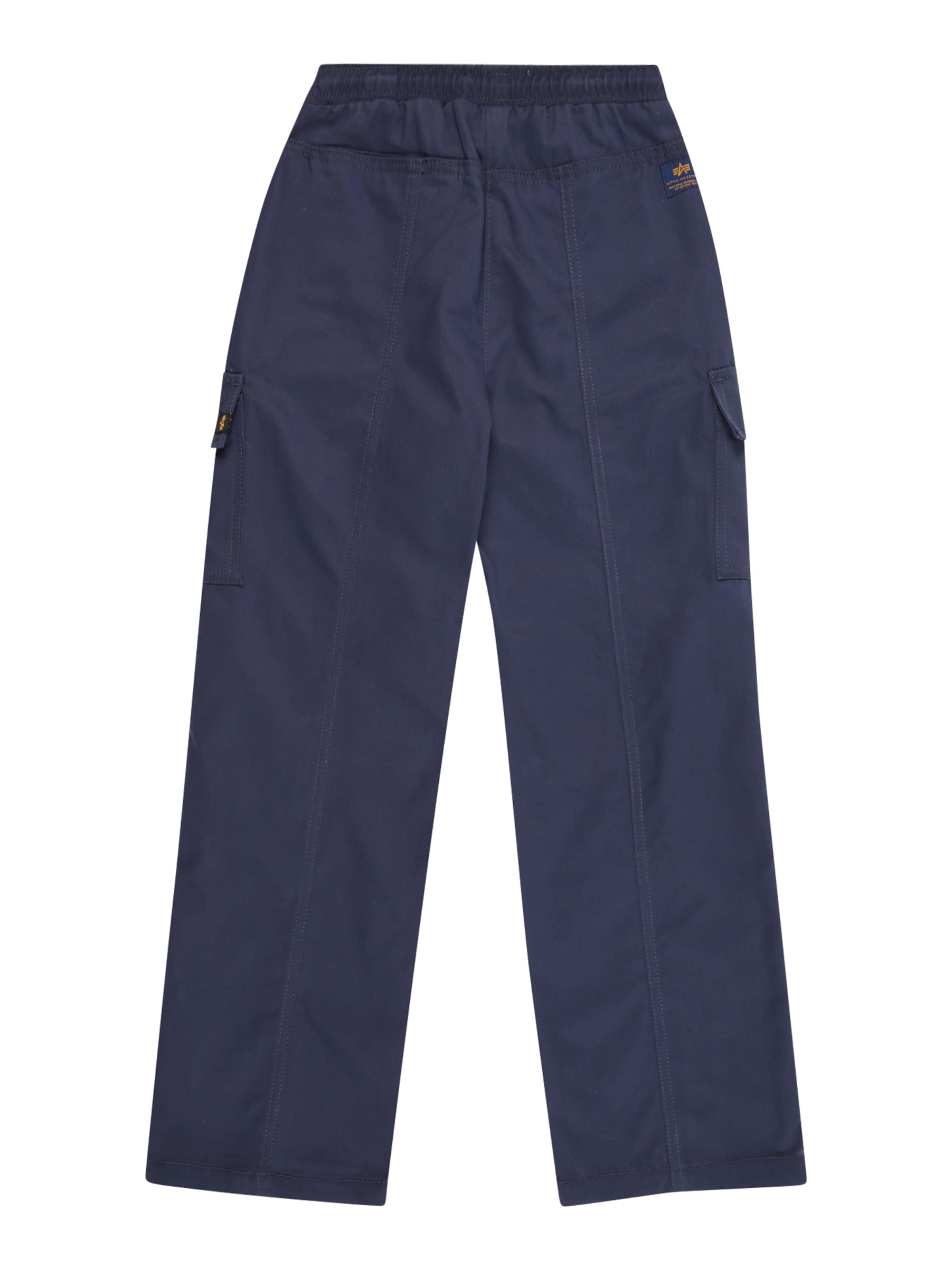 ALPHA INDUSTRIES Loosefit Παντελόνι σε μπλε